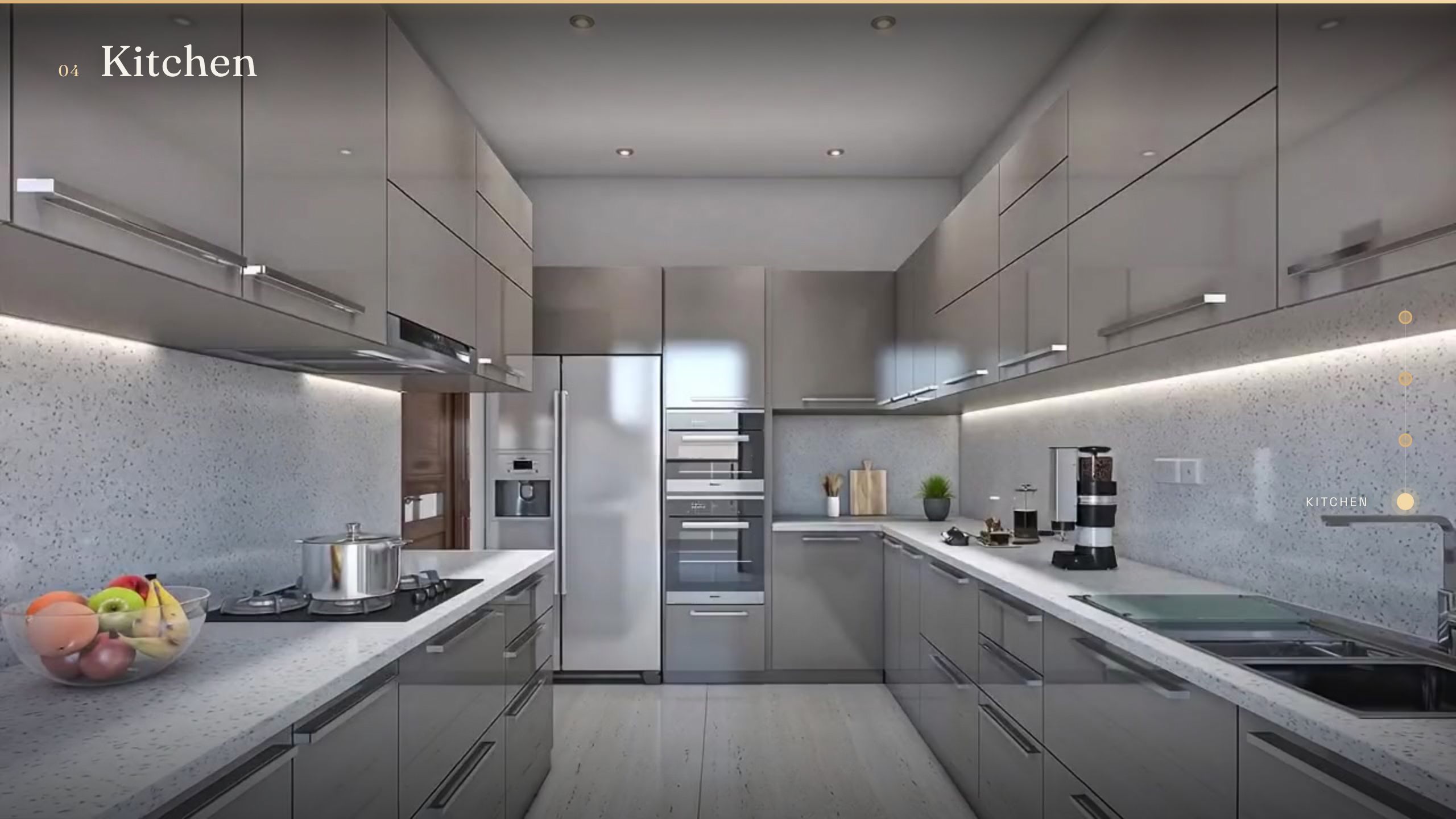 The kitchen, the final stop